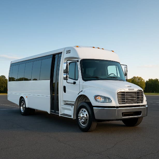 Fresno Shuttle Bus Rentals 25 Passenger Shuttle Bus
