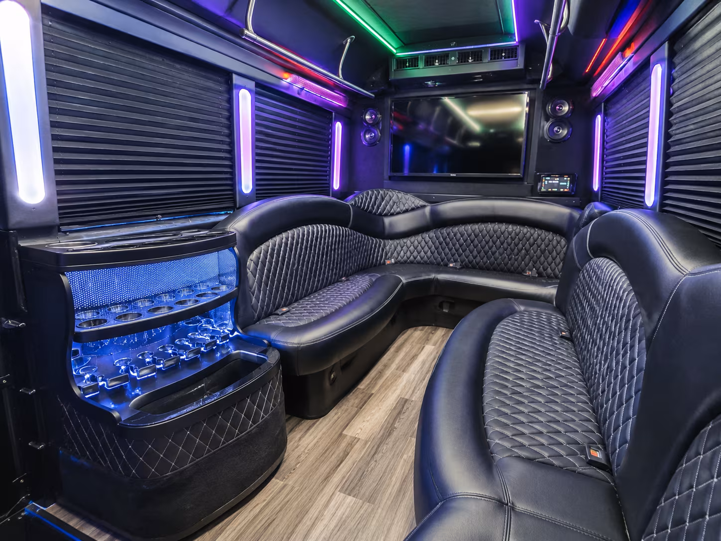 affordable fresno prom party bus prices split across your group