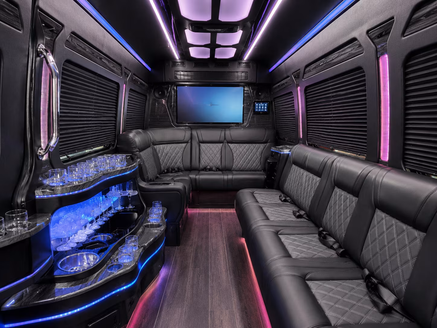 bus rental options for fresno trips